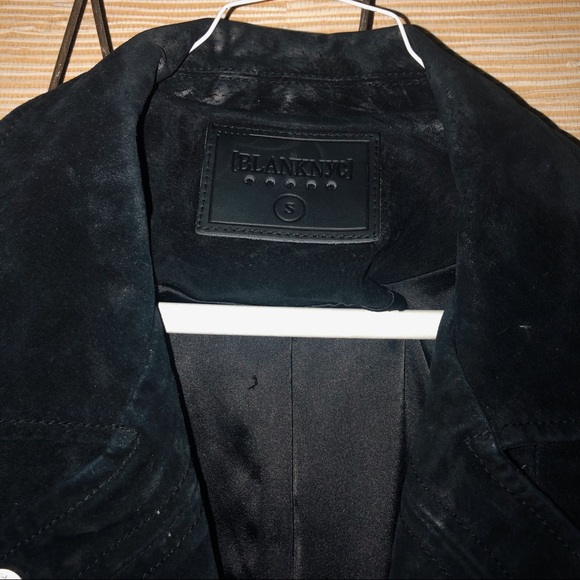 BLANK NYC suede motto jacket - Picture 3 of 3